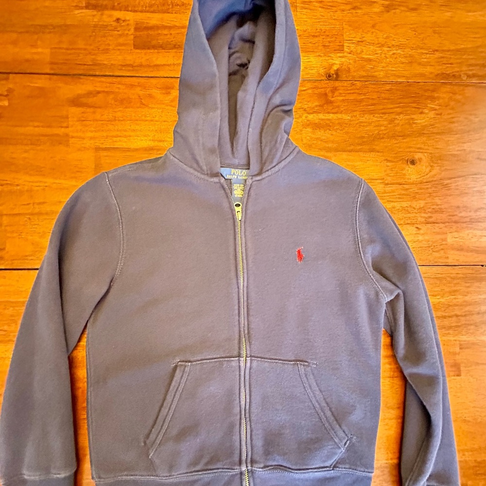 Boys Polo Ralph Lauren zip up hoodie.